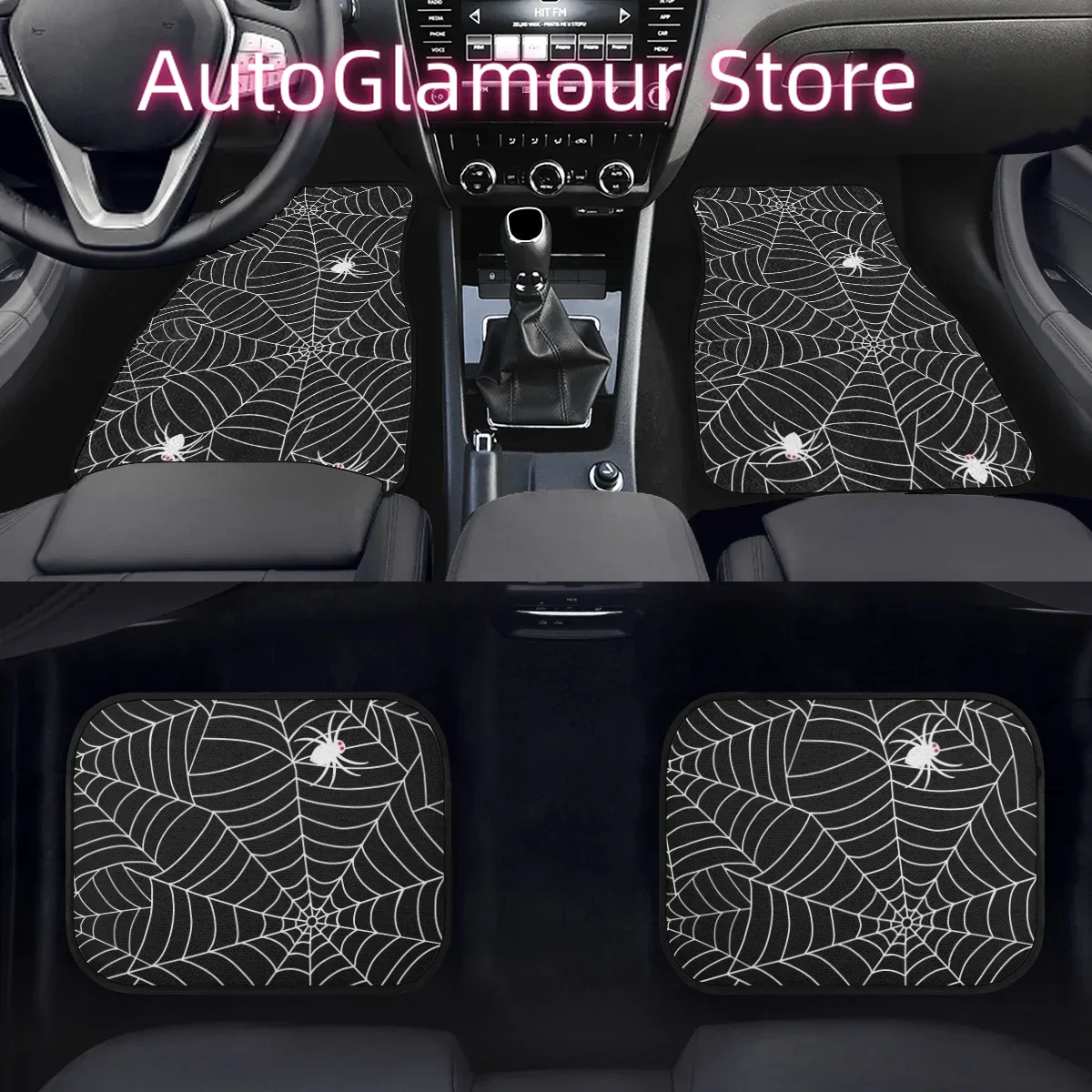 Black Spider Web Design Car Fl - Interior Design Web review and price