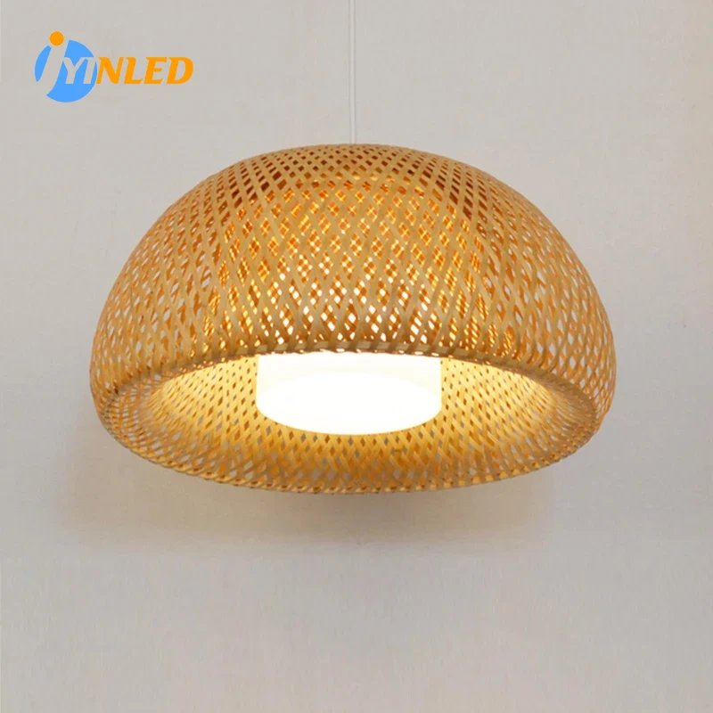 Natural Rattan Wicker E27 Chan - Wicker Pendant Shade review and price