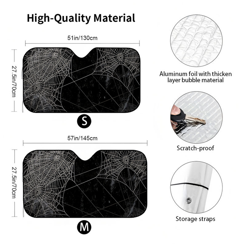 1Pcs Spider Web Windshield Sun - Interior Design Web review and price