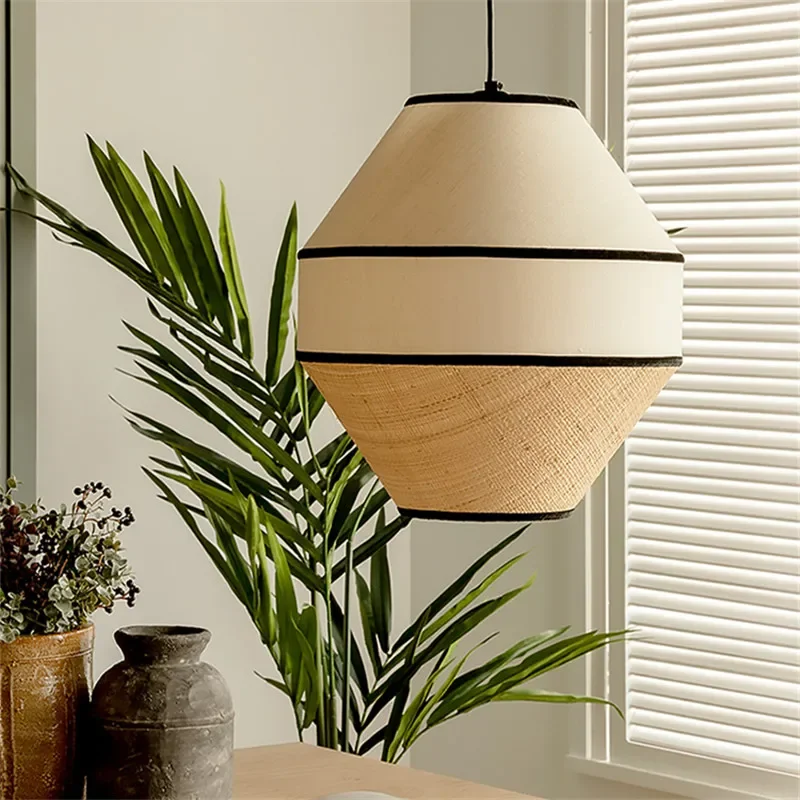 Wabi Sabi Handwoven Rattan Pen - Wicker Pendant Shade review and price