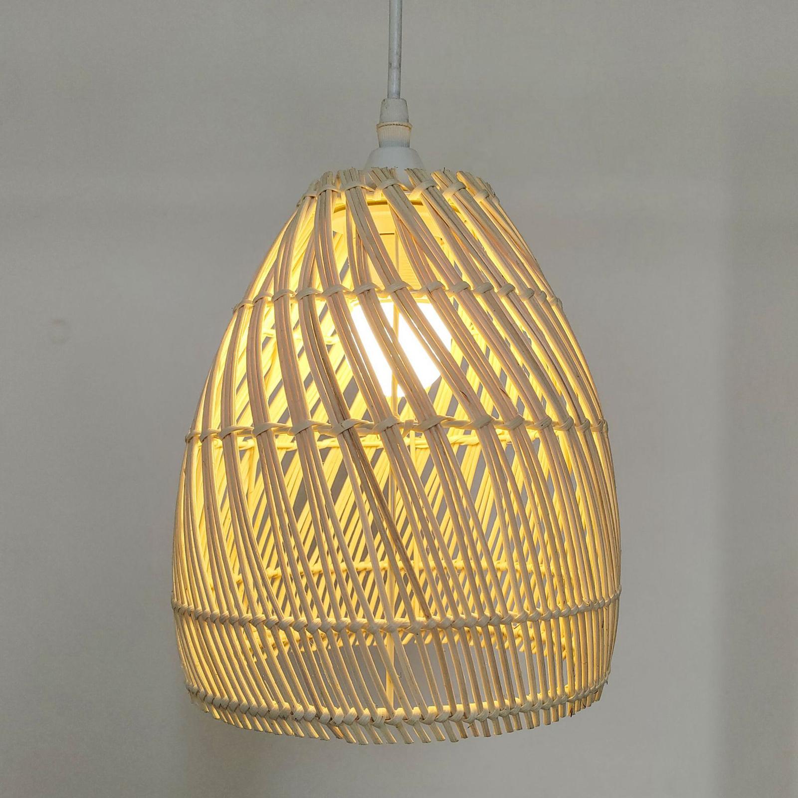 Lamp Shade for Ceiling Pendant - Wicker Pendant Shade review and price