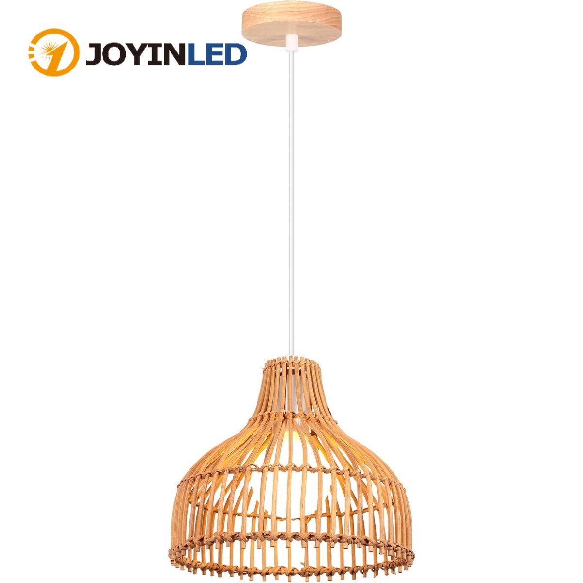 Rattan Woven Pendant Lamp Boho - Wicker Pendant Shade review and price