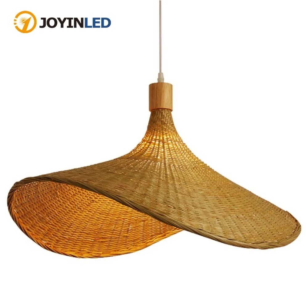 JOYINLED Woven Pendant Light W - Wicker Pendant Shade review and price