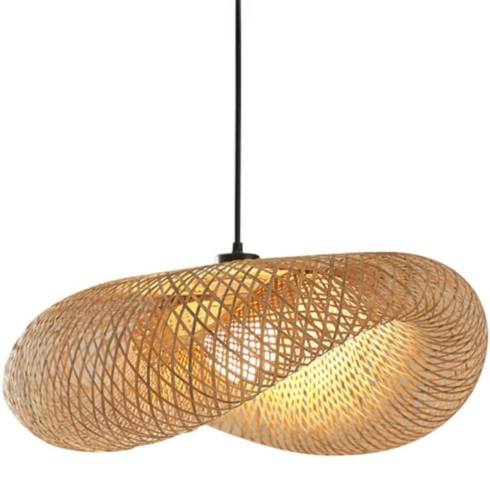 40/50/60cm E26/E27 Wicker Wove - Wicker Pendant Shade review and price