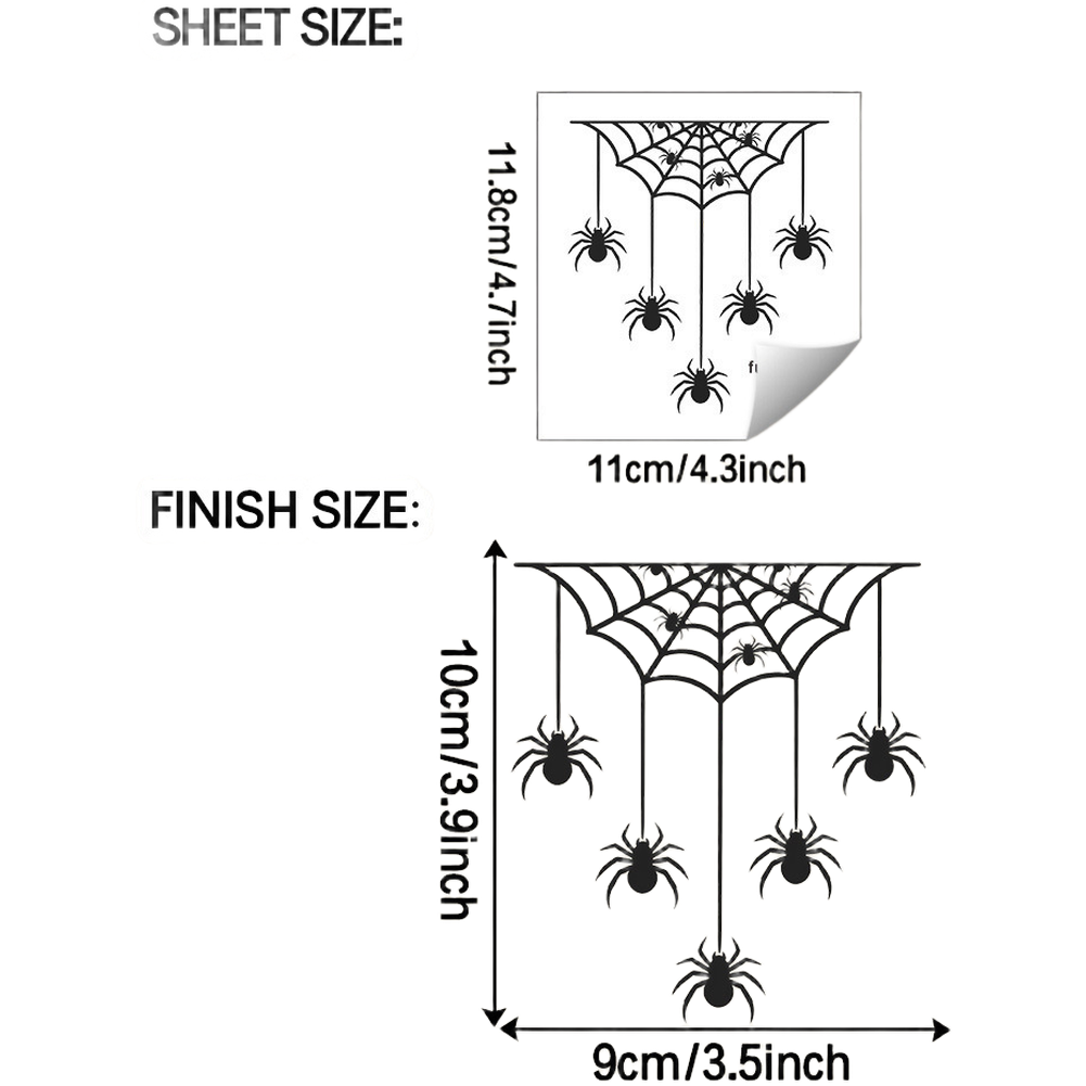 Halloween Web Wall Decal for L - Interior Design Web review and price