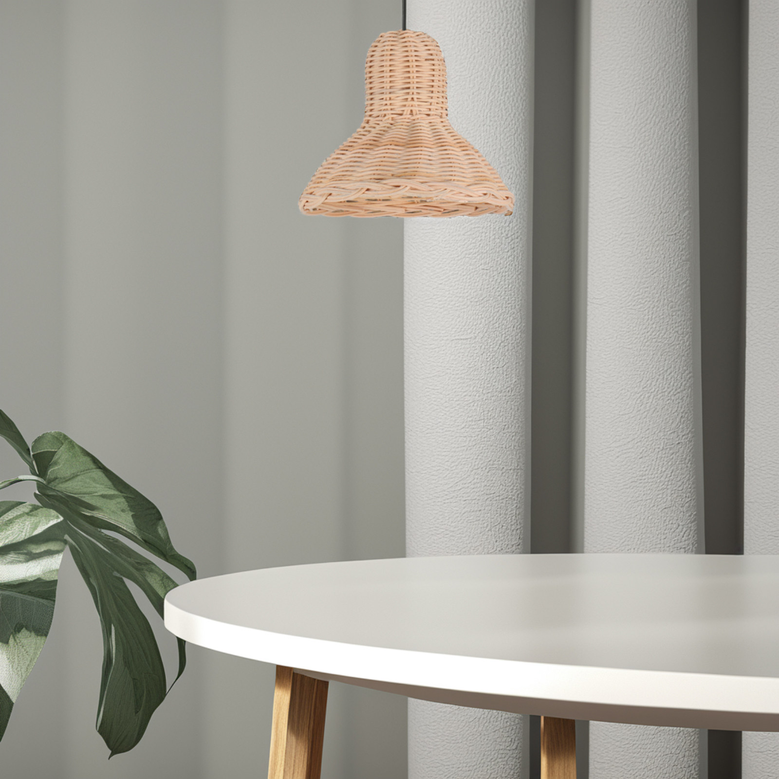 Rattan Lampshade Hand Woven Na - Wicker Pendant Shade review and price