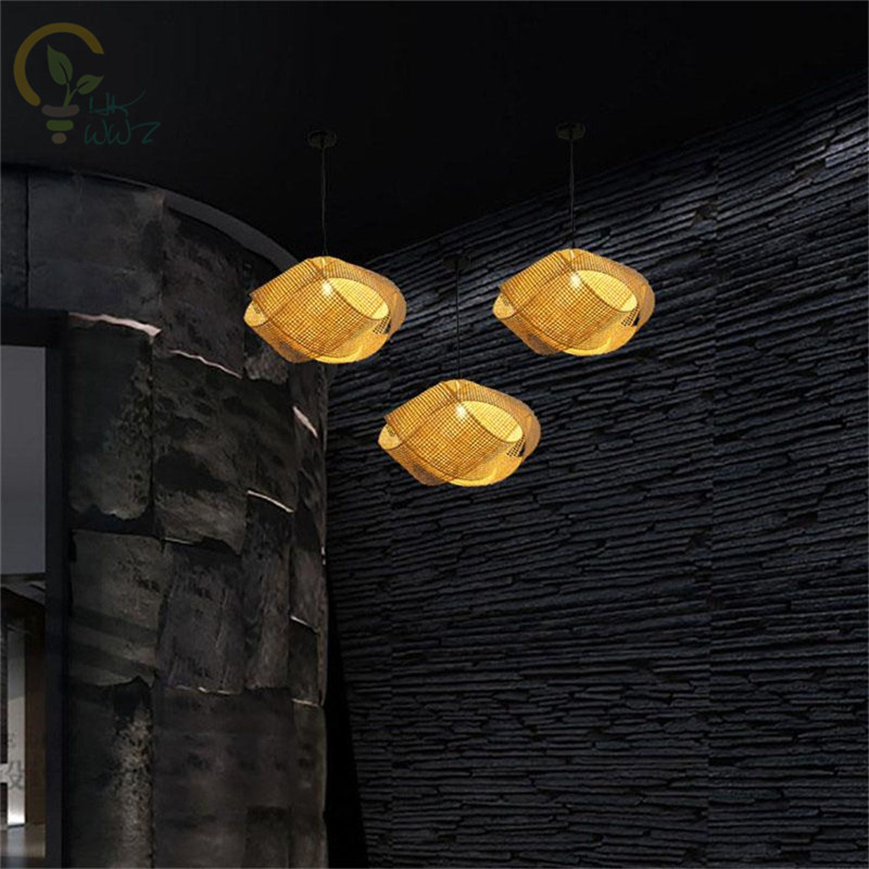 New Chinese Bamboo Wicker Ratt - Wicker Pendant Shade review and price